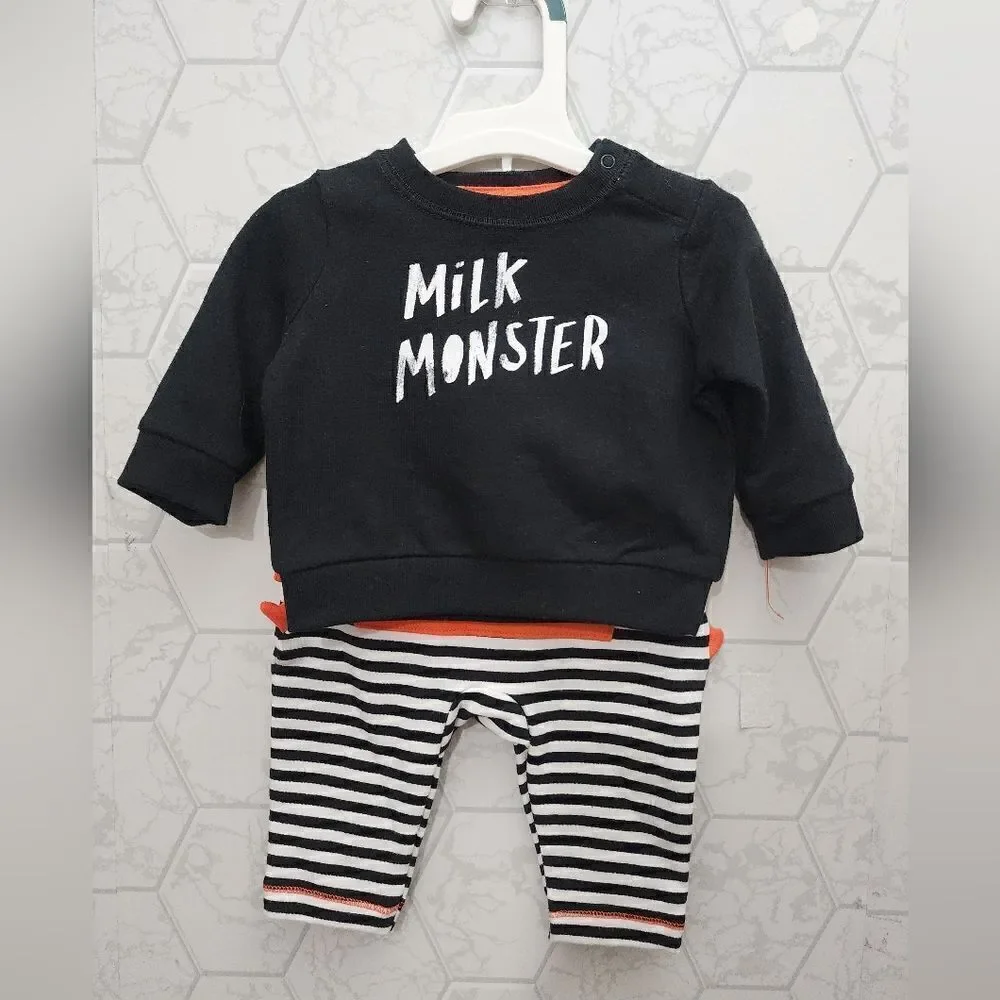 Nwt Boy's Halloween Clothes Bundle,  Size 0-3 months